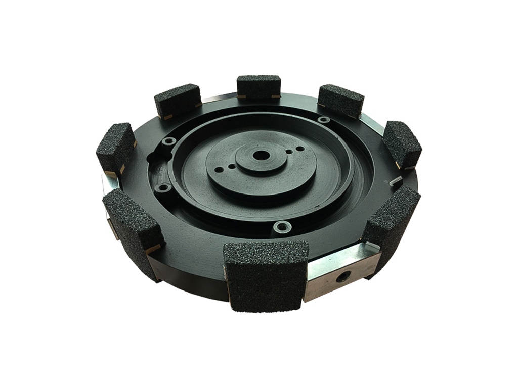 GRINDING SEGMENT PLATE (with 8 grinding segments)
