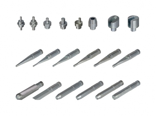 [TK0100] SET OF STANDARD PUNCHES AND ANVILS (20 pcs)