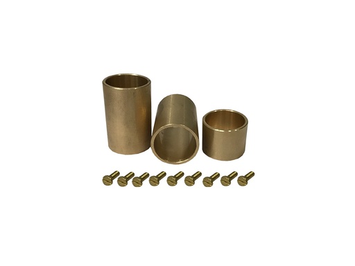 [PT4118] SET OF BRONZE SLEEVES AND SCREWS Ø18mm
